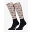 LeMieux Footsie Socks Xmas Robins - Almond