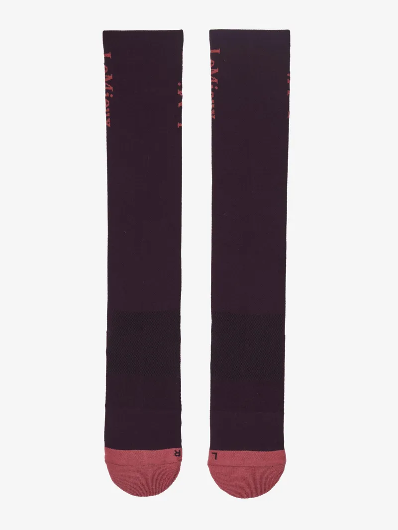 LeMieux Performance Socks - Damson-1