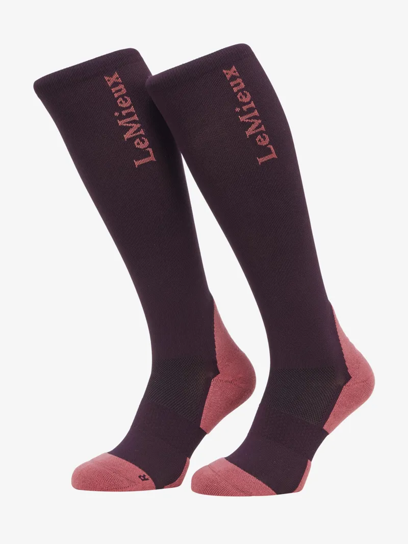 LeMieux Performance Socks - Damson