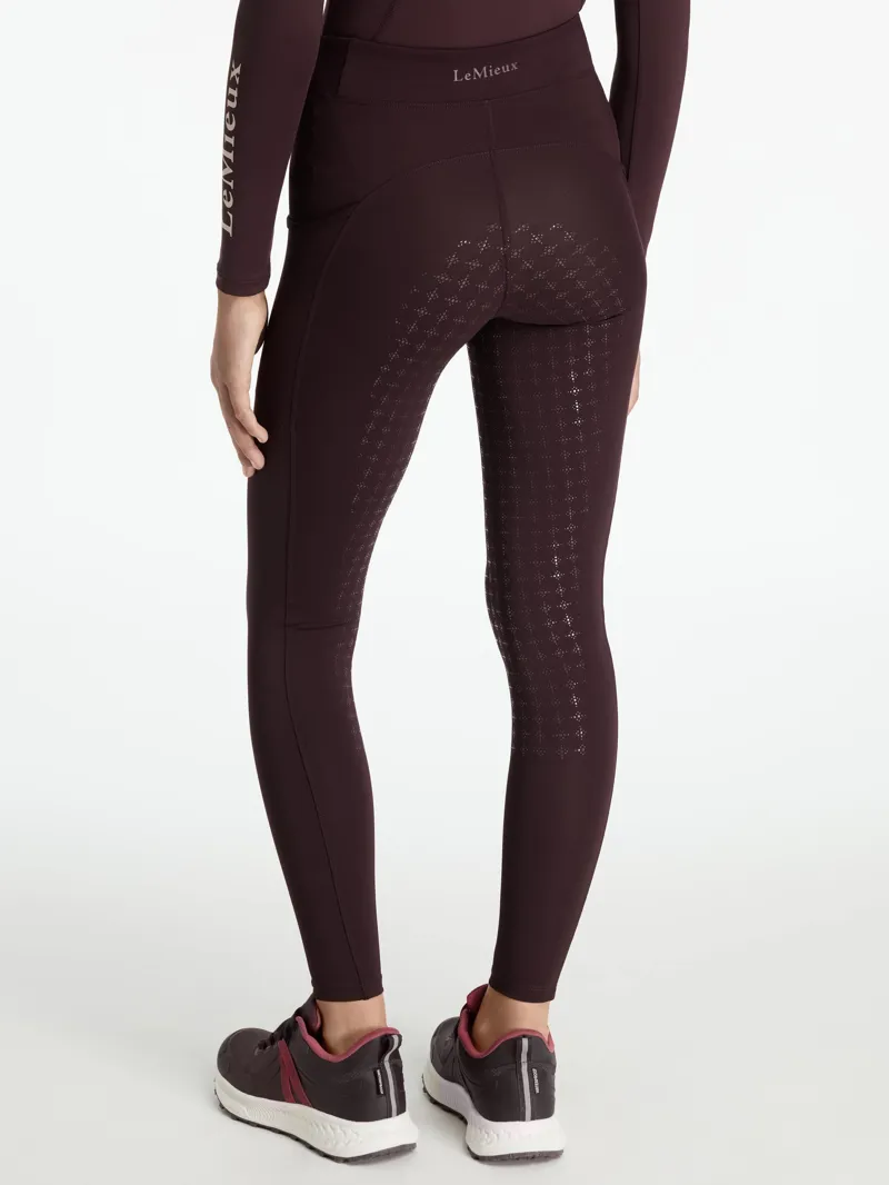 LeMieux Young Rider Orla Pull Ons - Damson-1