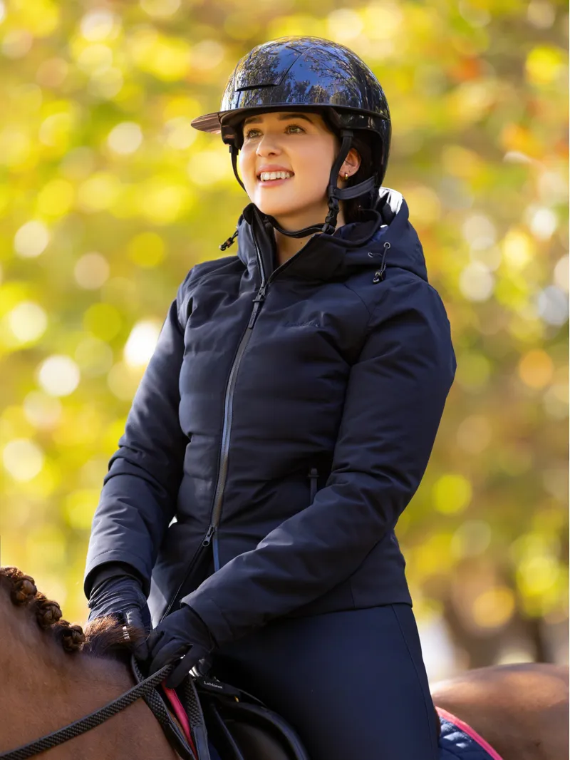 LeMieux Brooke Waterproof Hybrid Jacket - Navy-2