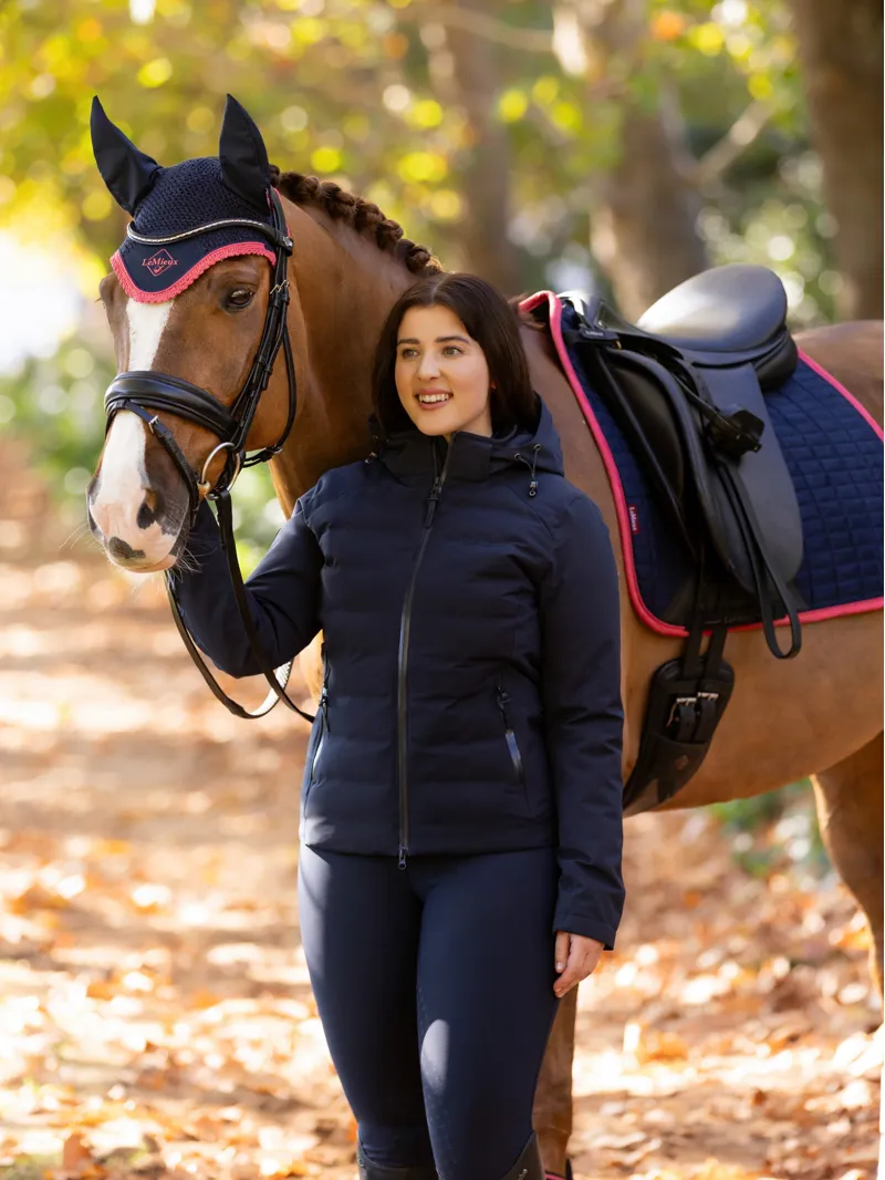 LeMieux Brooke Waterproof Hybrid Jacket - Navy-3