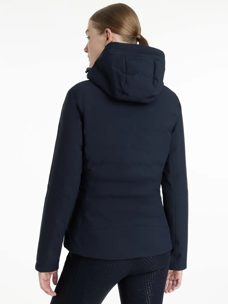 LeMieux Brooke Waterproof Hybrid Jacket - Navy-4