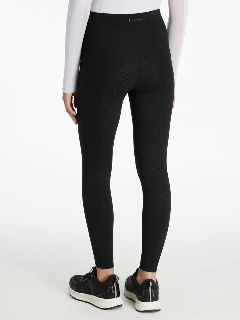 LeMieux Young Rider Nell Brushed Pull Ons-Black-1