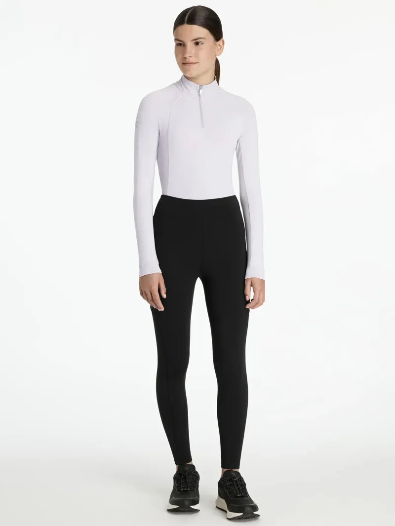 LeMieux Young Rider Nell Brushed Pull Ons-Black-3