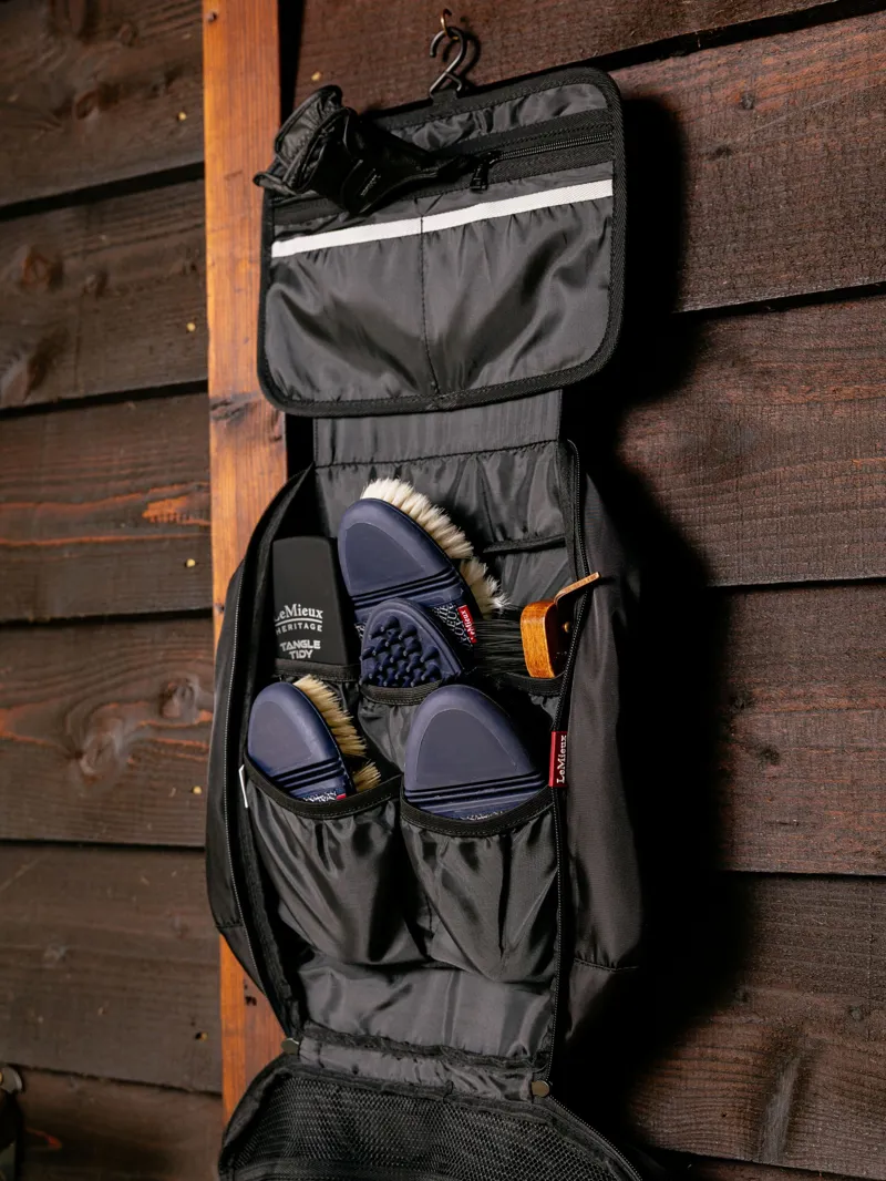 LeMieux Fold Down Pocket Organiser - Black-1