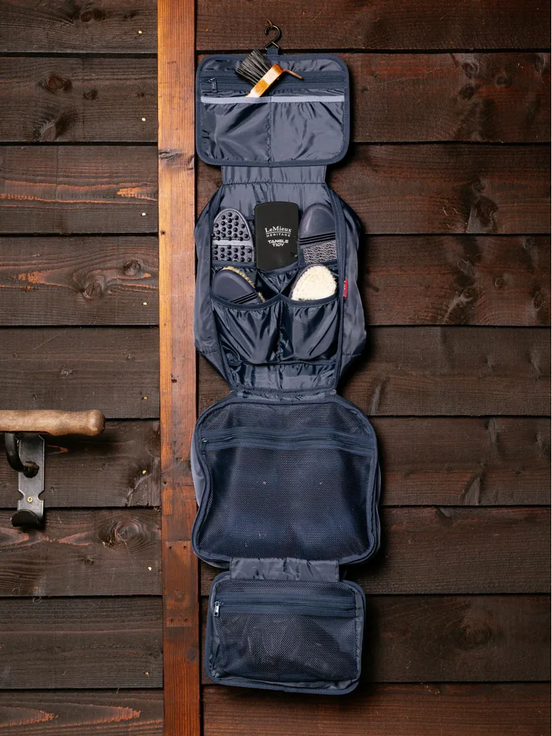 LeMieux Fold Down Pocket Organiser - Navy-2