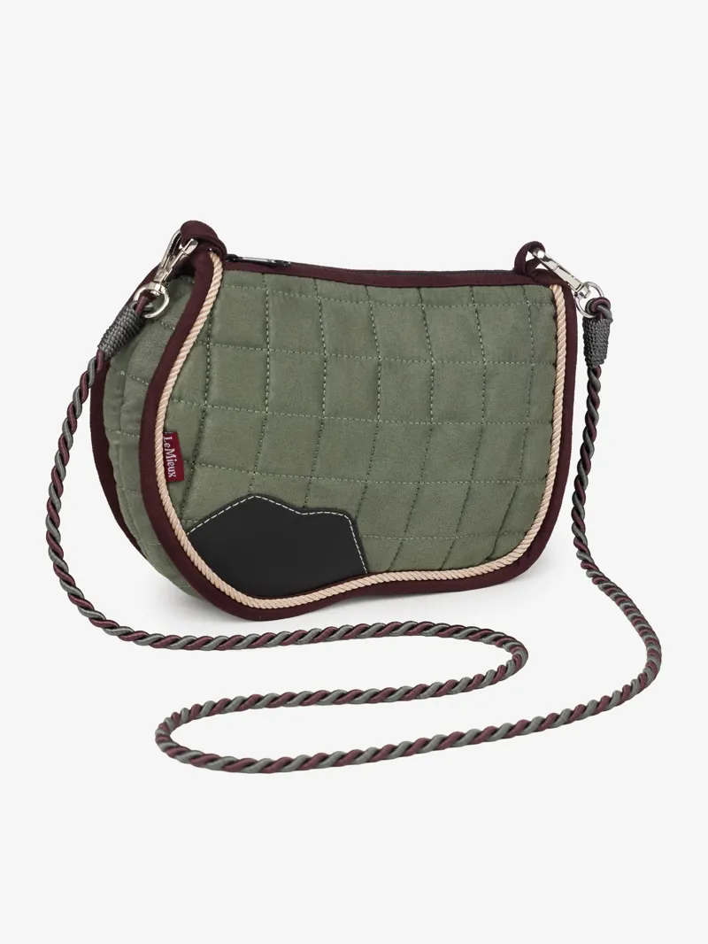 LeMieux Saddle Pad Crossbody Bag - Rosemary