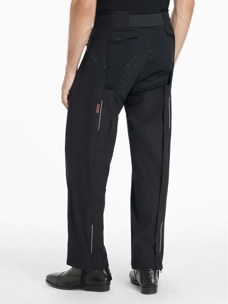 LeMieux Stormwear Lined Waterproof Chaps - Black-1