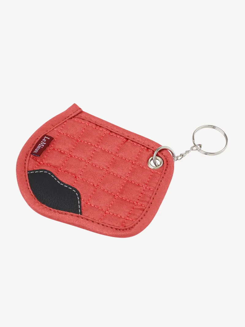 LeMieux Saddle Pad Keyring - Cranberry