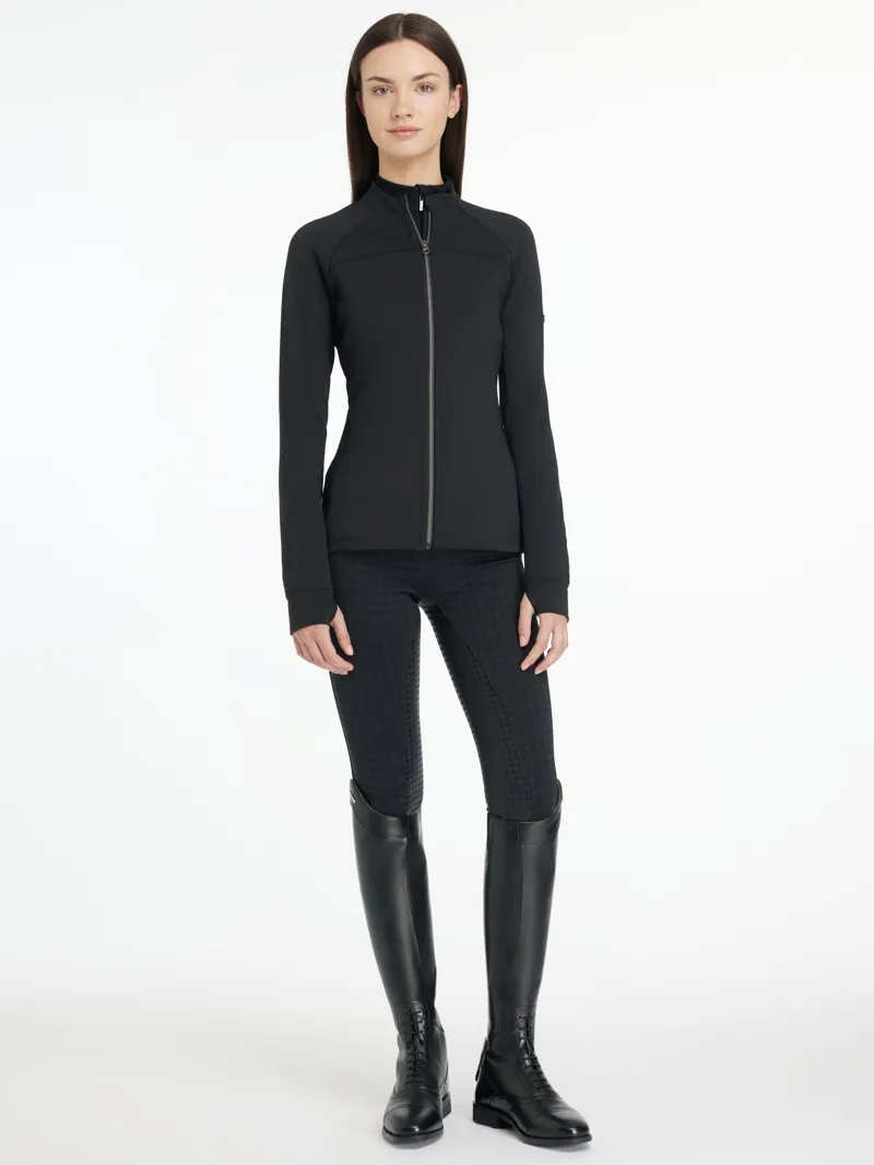 LeMieux Aspen Brushed Zip Through Jacket - Black-5