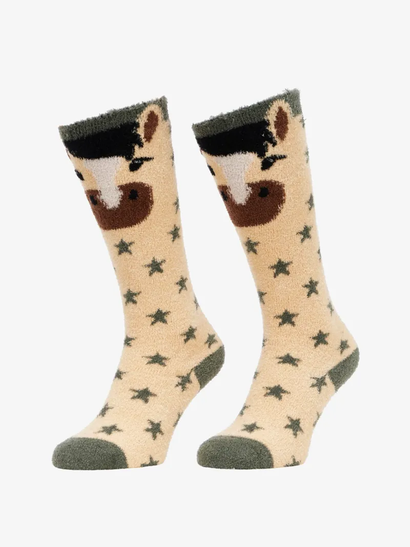 LeMieux Fluffy Character Socks Dream - Rosemary