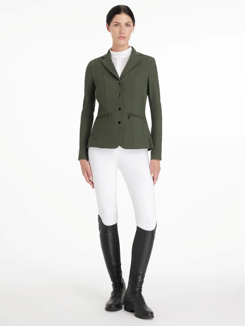 LeMieux Jessica Mesh Show Jacket - Pine Green-3