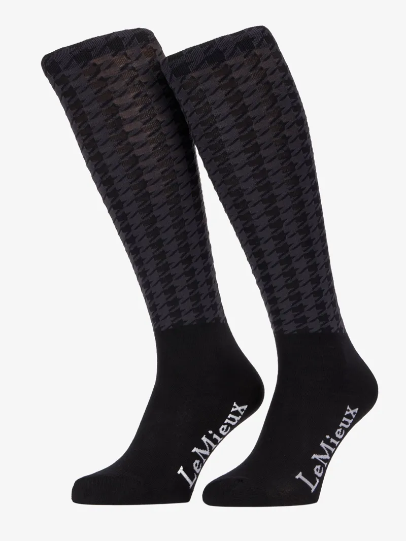 LeMieux Aspen Houndstooth Sock