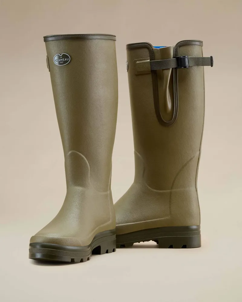Le Chameau Vierzonord Neoprene Lined Men's Wellington Boots 