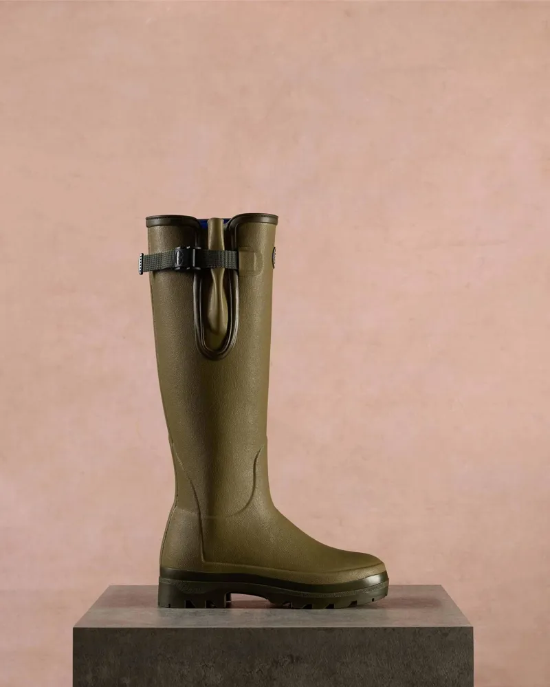 Le Chameau Vierzonord Neoprene Lined  Women's Wellington Boots -2