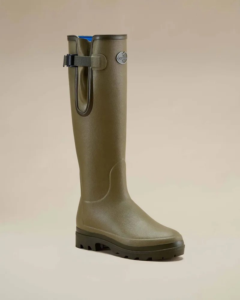 Le Chameau Vierzonord Neoprene Lined  Women's Wellington Boots -5