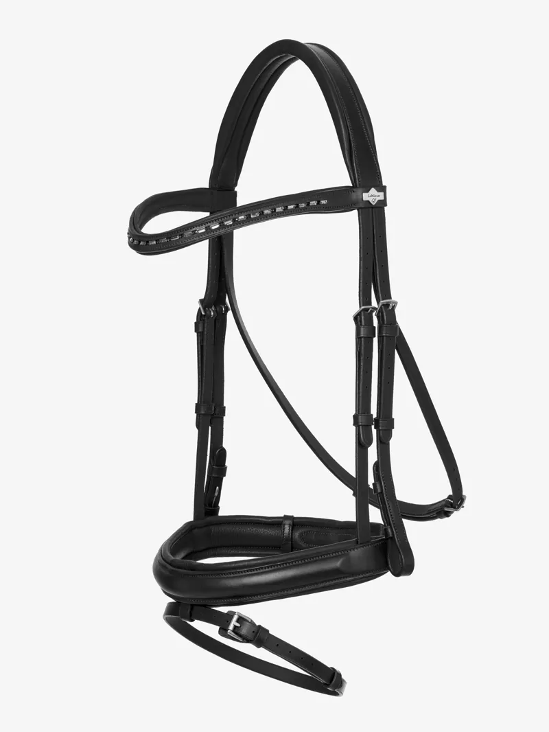 LeMieux Arika Dressage Bridle Black/Silver Full