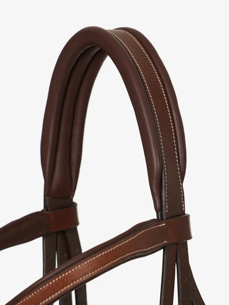 LeMieux Arika Grackle Bridle Havana Silver-2