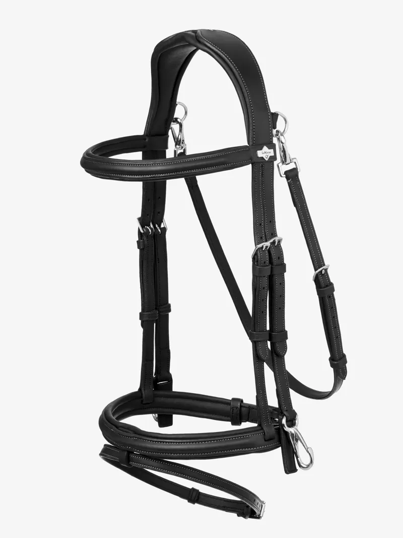 LeMieux Kudos Work Bridle Black-1