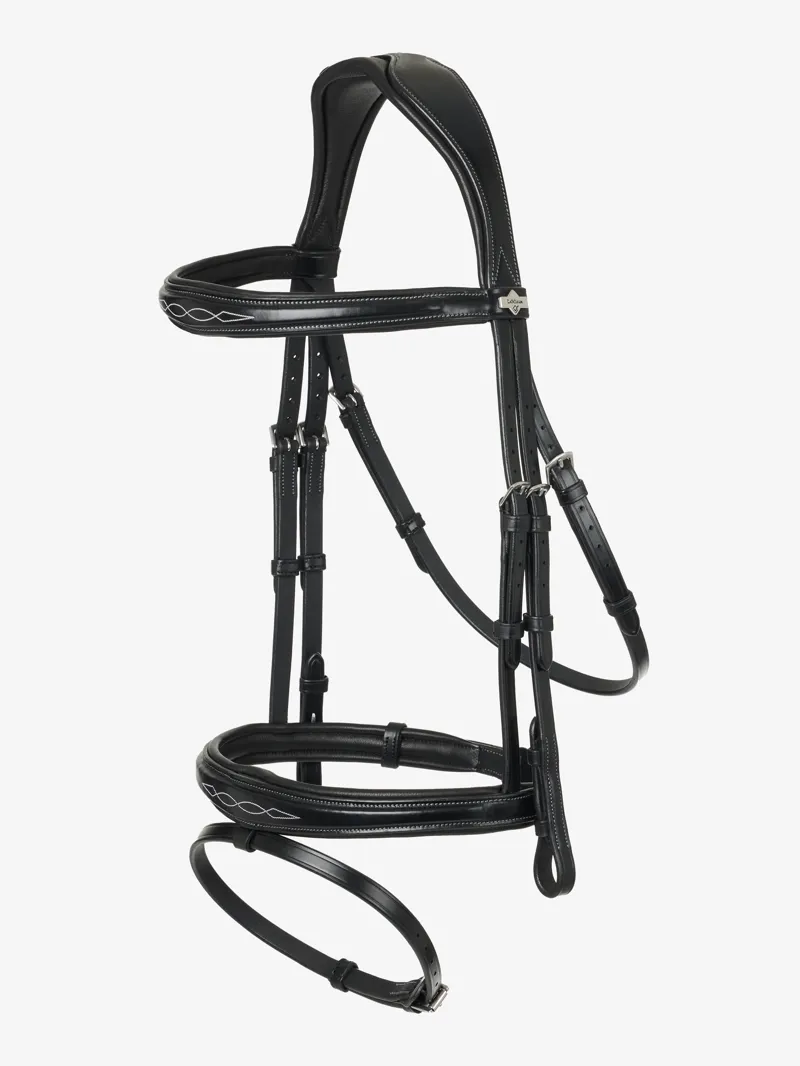 LeMieux Kudos Competition Flash Bridle Black
