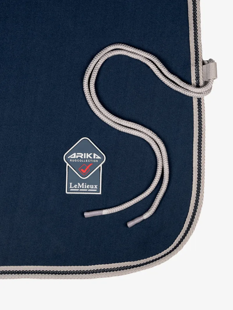LeMieux Arika Jersey-Tek Fleece Rug - Navy-2