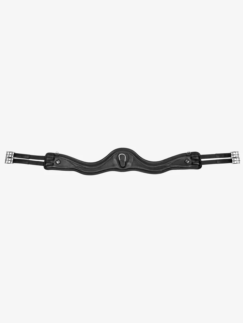 LeMieux Gel-Tek Anatomic Jumping Girth Black-2