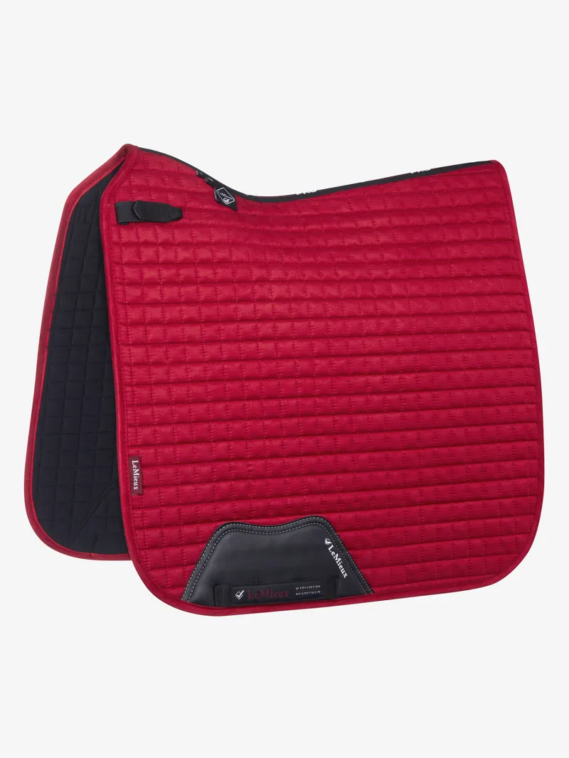 LeMieux Suede Dressage Square - Chilli - Large