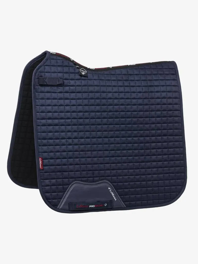 LeMieux Suede Dressage Square - Navy