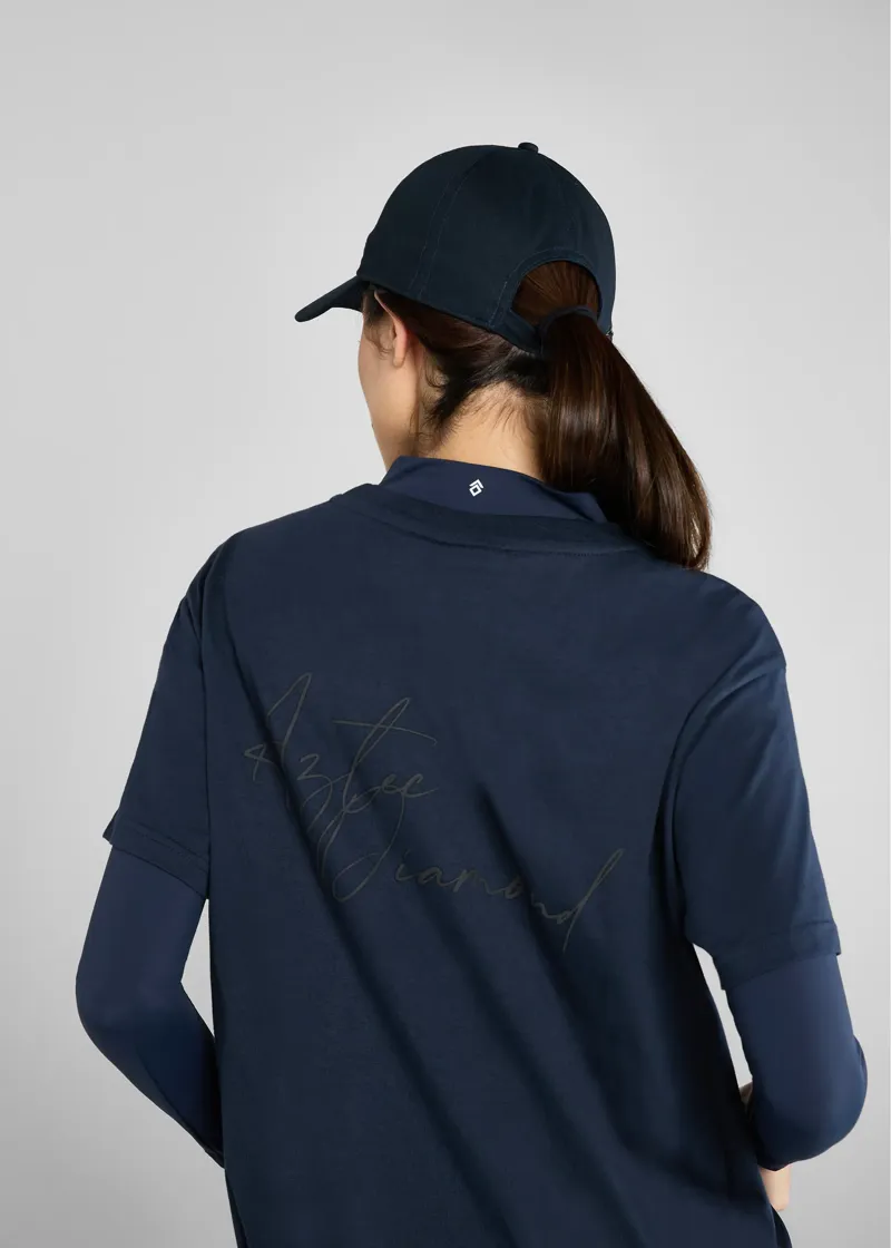 Aztec Diamond AD Tee - Navy-4
