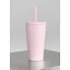 Aztec Diamond Travel Mug - Pink