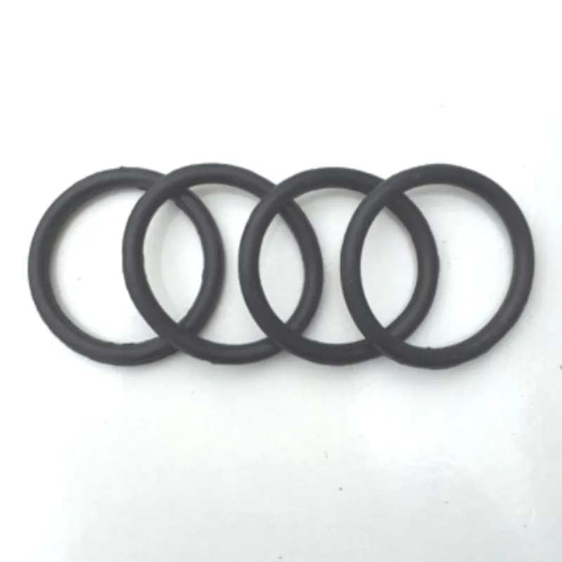 Hux Peacock Rings - Pair - Black