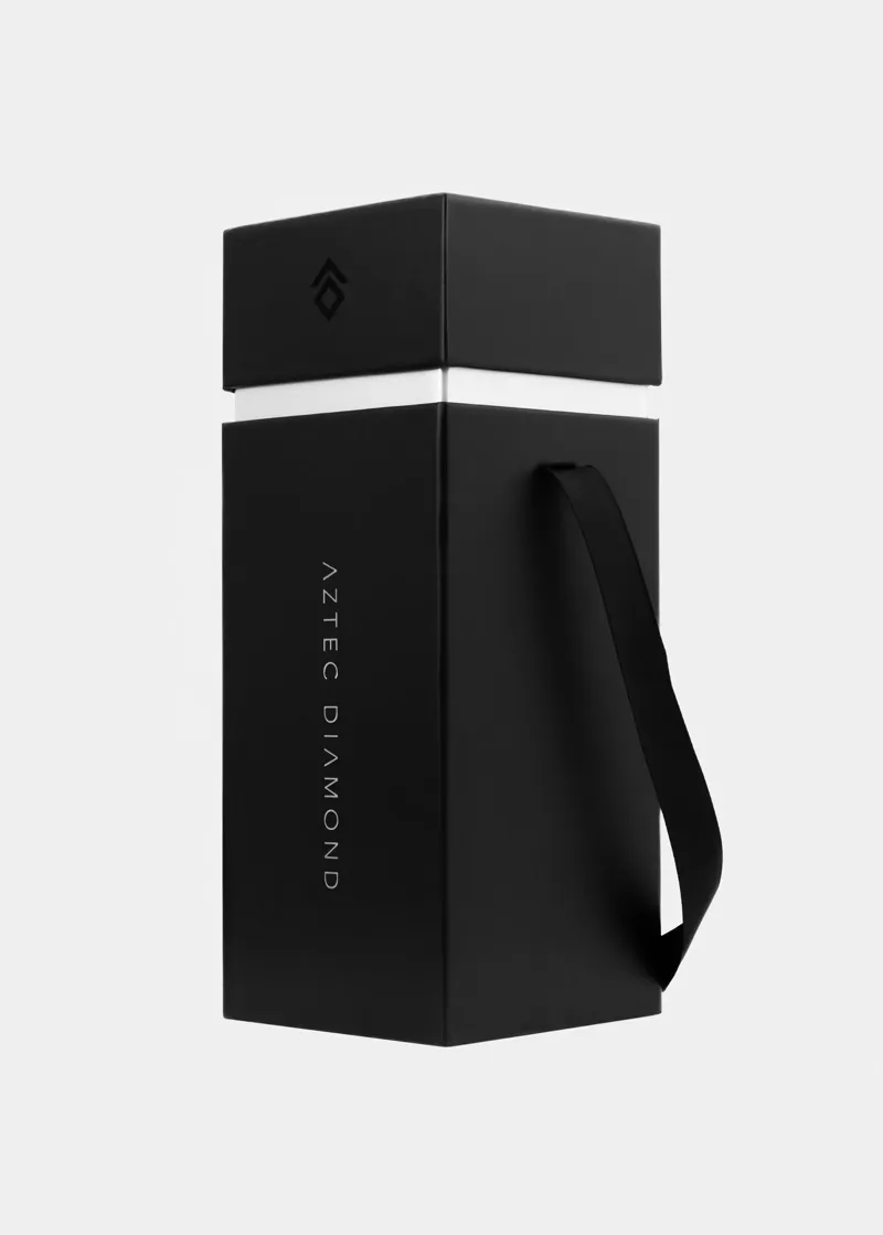 Aztec Diamond Travel Mug and Socks Gift Box - Black-1