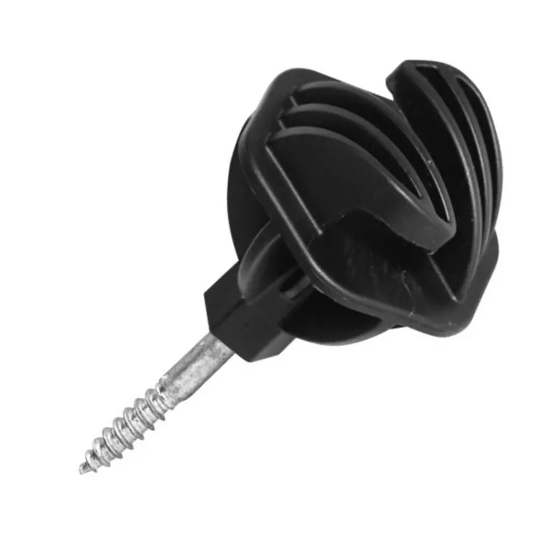 Rutland Electric Fence Wood Screw Wire/Rope Insulator x25