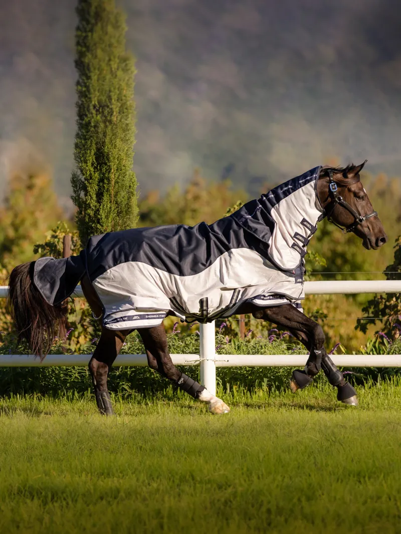 LeMieux Arika Shower-Tek Fly Rug Grey