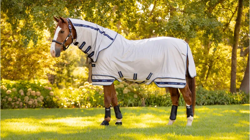 LeMieux Arika Armour-Tek Fly Rug Grey-2