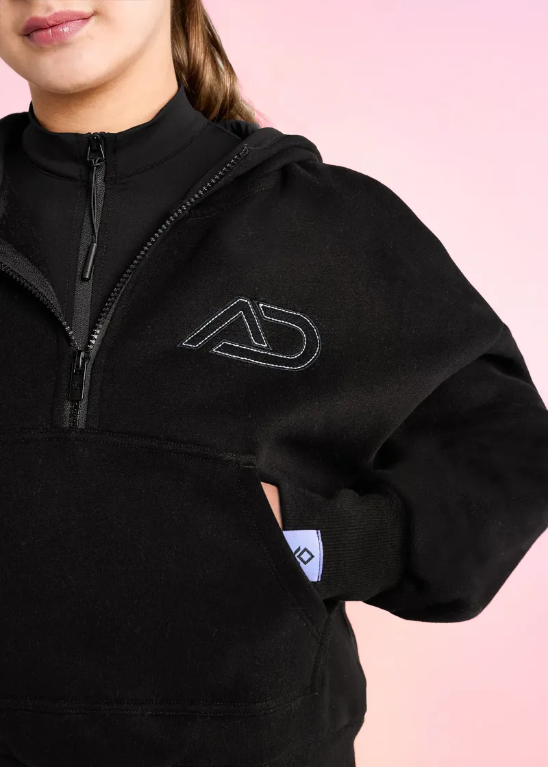 Aztec Diamond Young Rider Cosmic Half Zip - Black-2
