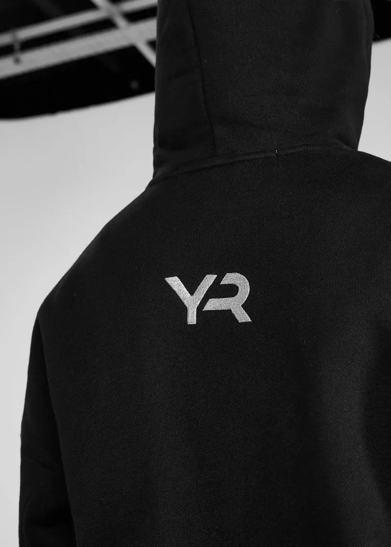 Aztec Diamond Young Rider Full Zip Hoodie - Black/Pink-2