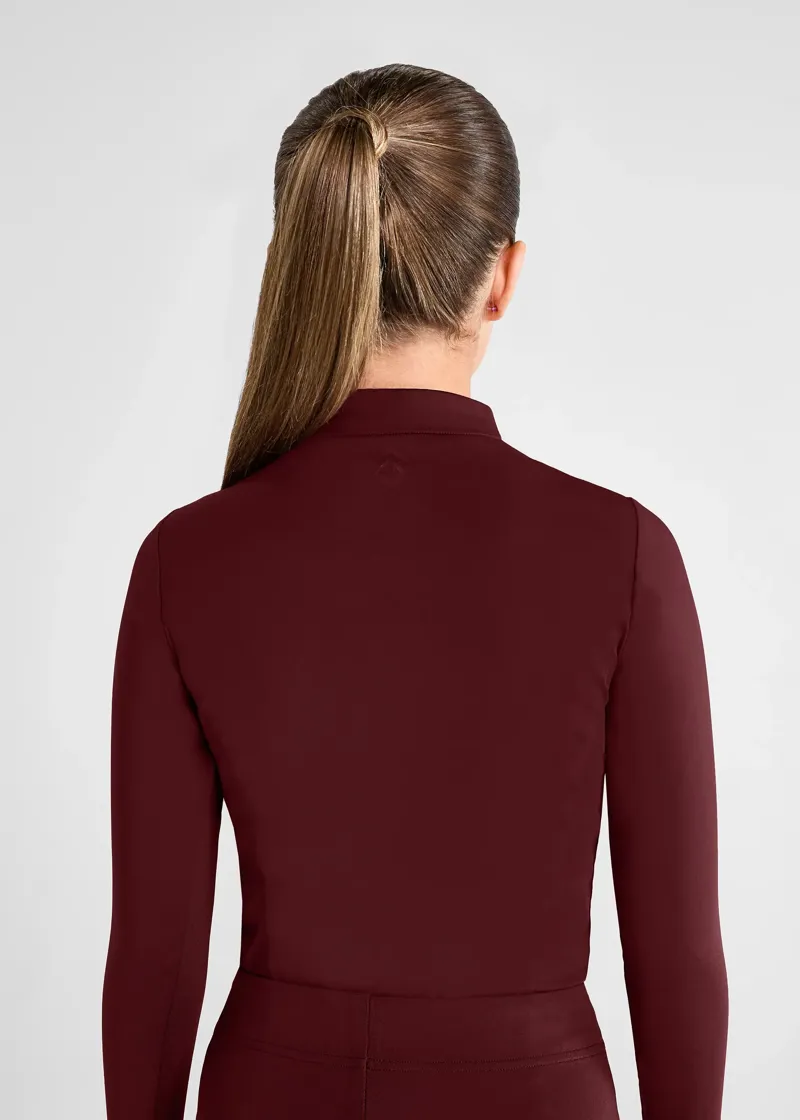 Aztec Diamond Young Rider Base Layer - Cherry-1