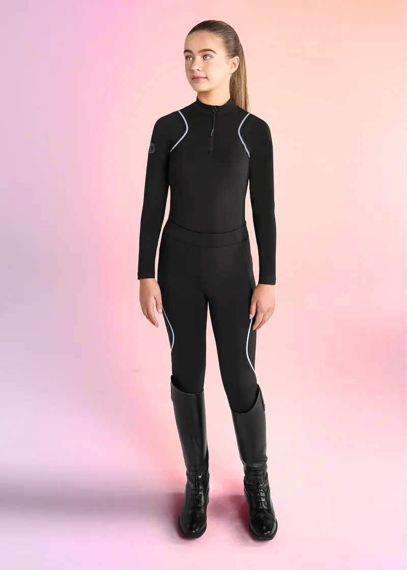Aztec Diamond Young Rider Cosmic Base Layer - Black-5
