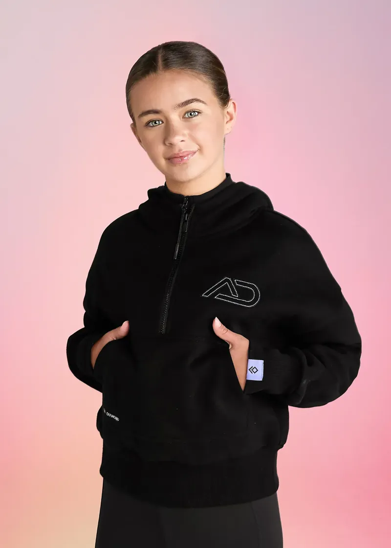 Aztec Diamond Young Rider Cosmic Half Zip - Black