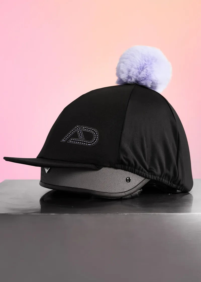 Aztec Diamond Young Rider Cosmic Hat Silk - Black