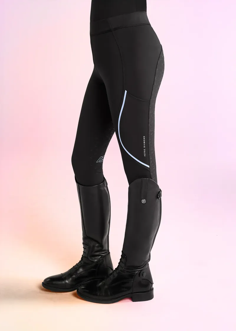 Aztec Diamond Young Rider Cosmic Leggings - Black-2