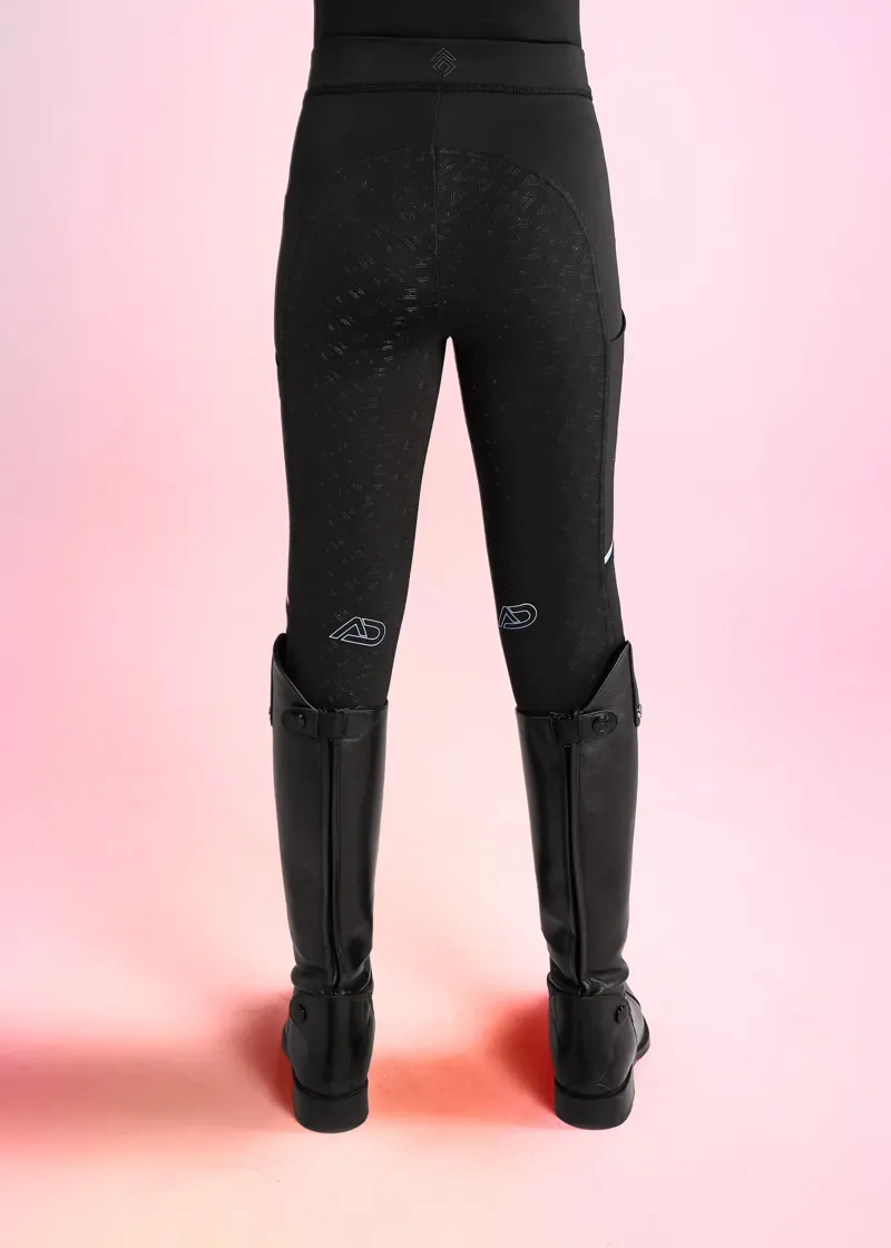Aztec Diamond Young Rider Cosmic Leggings - Black-3