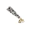 Aubrion One Size Tassel Keyring in Spot