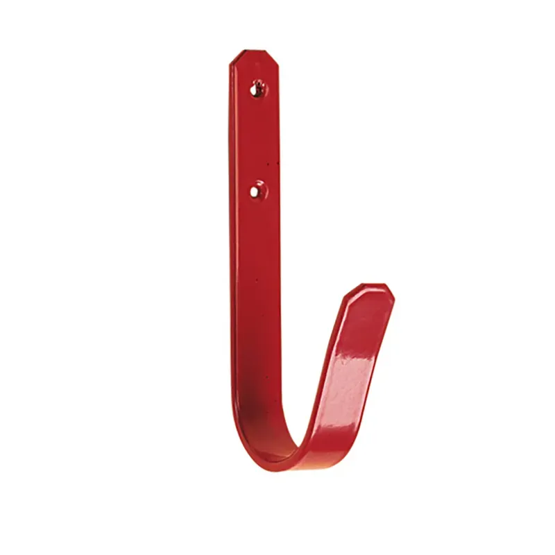 Stubbs Head Collar Hook in Red