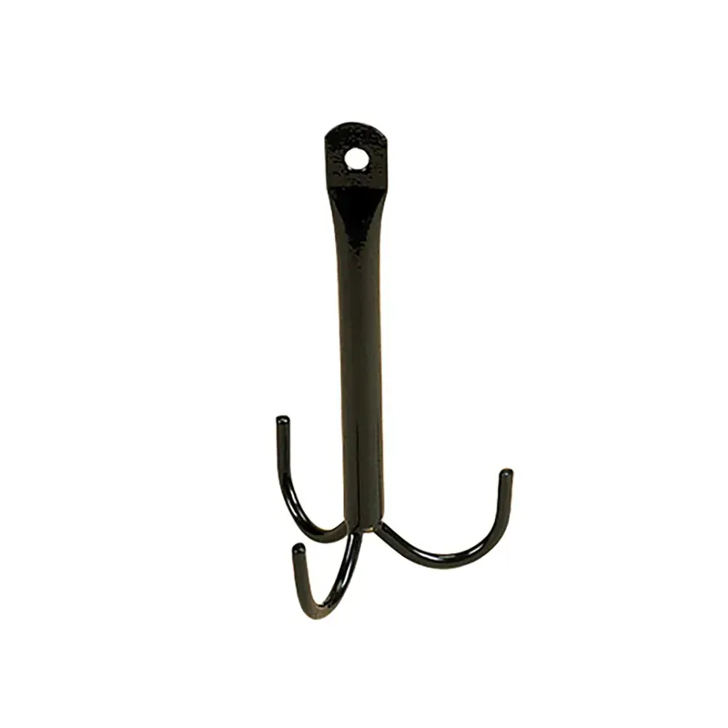 Stubbs Three Prong Tack Hook In Black