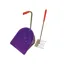 Stubbs Stable Mate Manure Collector with Rake In Purple