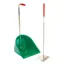 Stubbs Stable Mate High Manure Collector with Rake In Green
